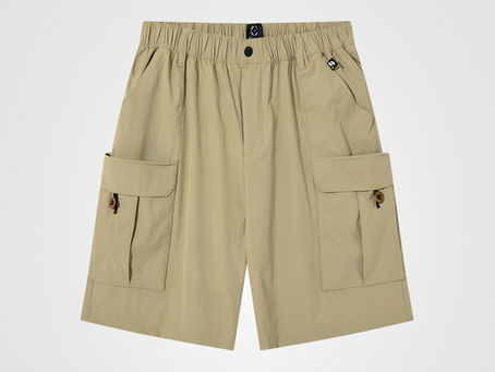 Nylon pocket shorts