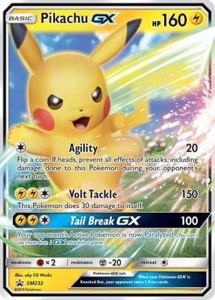 Pikachu GX - Sun & Moon: Black Star Promos (Holofoil)