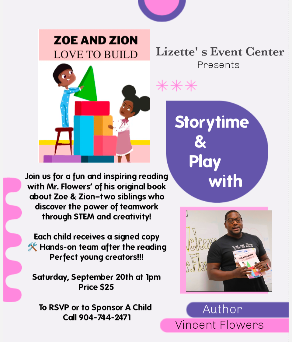 Storytime with Vincent Flowers 