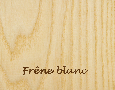 Le bois du frêne blanc