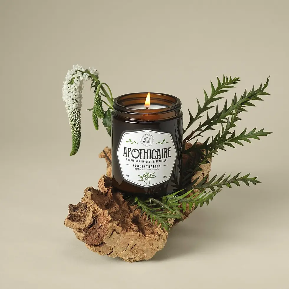 Miniature : Bougies aux huiles essentielles