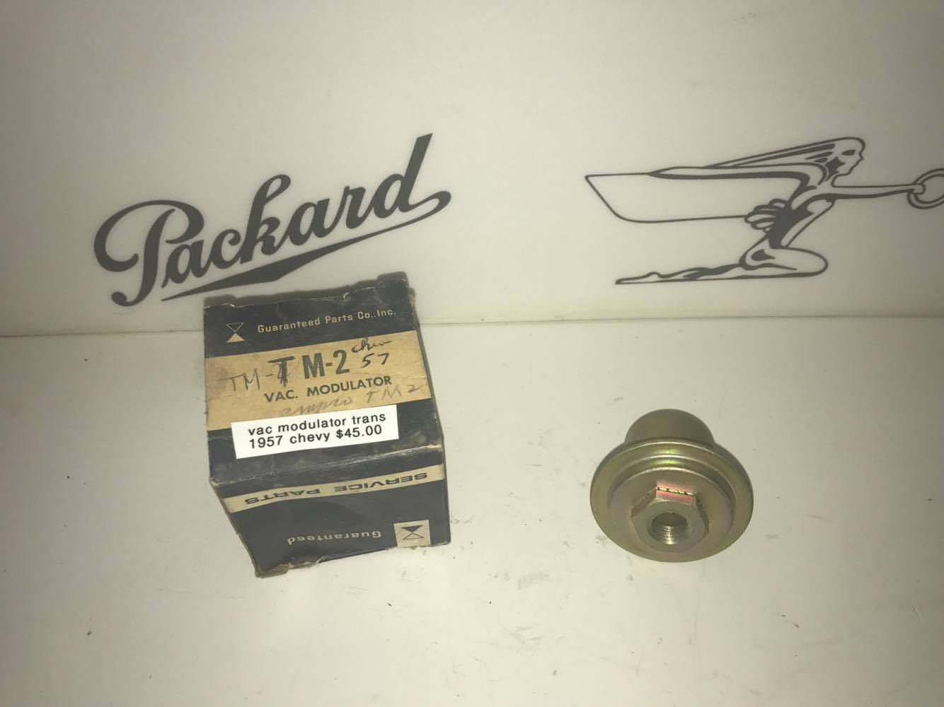 (W) 1957 Chevy Transmission Vacuum Modulator TM-2