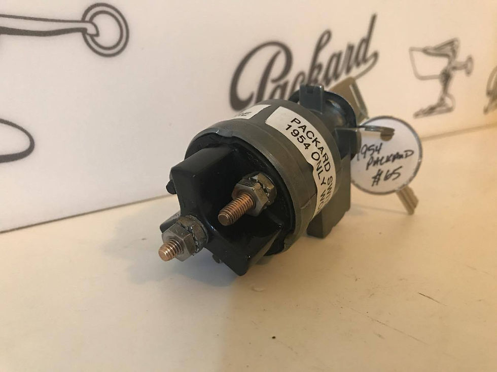 Thumbnail: (M) ONLY 1954 Packard Ignition Switch & Key