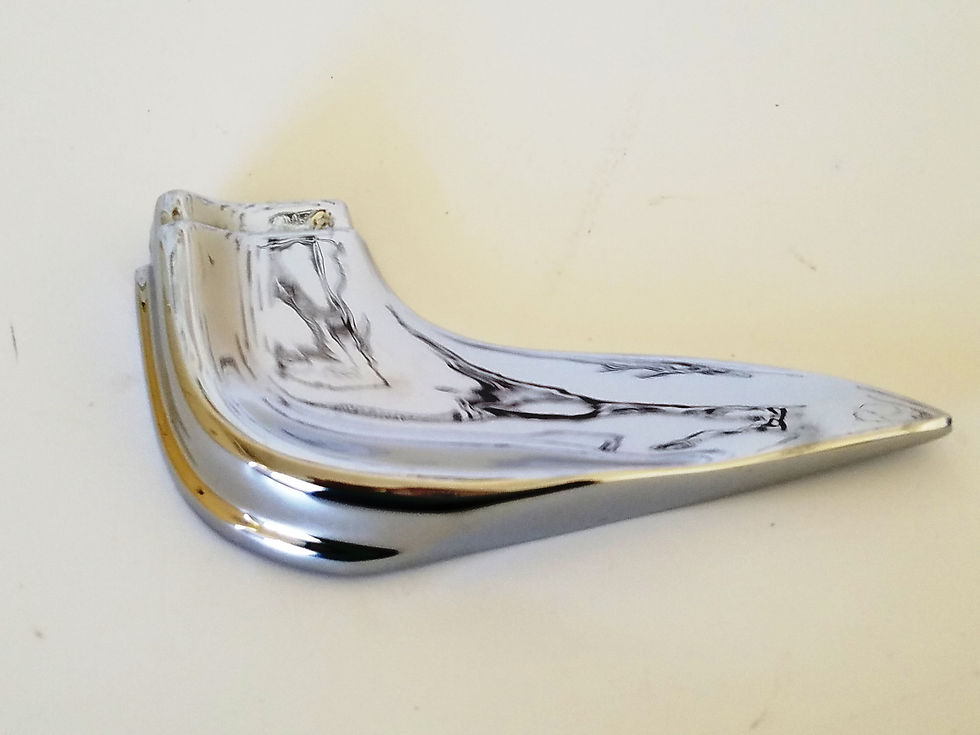 Thumbnail: 1955-1956 Packard Left Rocker Moulding to Skirt