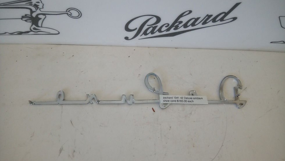 Thumbnail: 1941-1942 Packard "Delux" Script