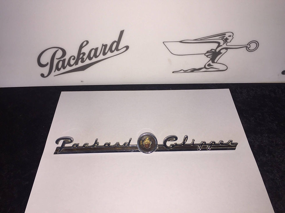 1946-1947 Packard Dash Script