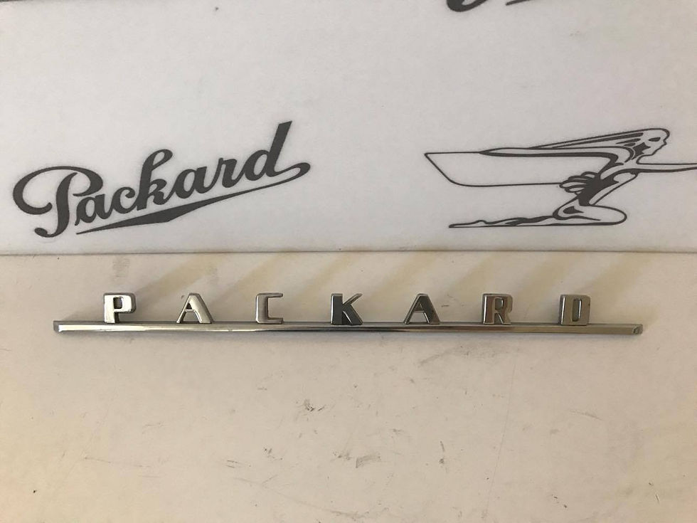 (W) Packard 23rd Series Script NOS