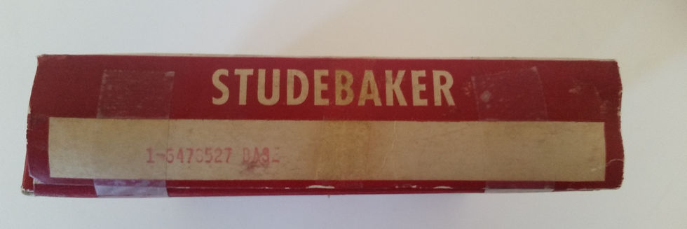 Thumbnail: 1956 Packard Gold Trunk Bezel NOS