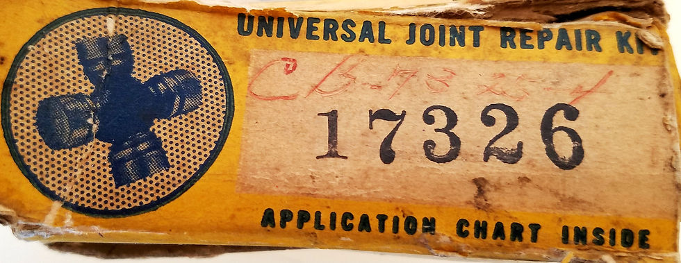 Thumbnail: 1951-1954 Packard U-Joint Repair Kit NOS No. 17326