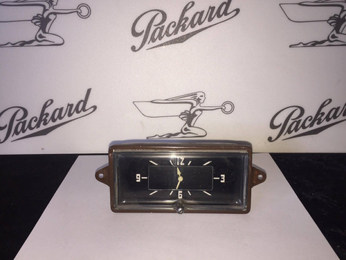 1941-1942 Packard Clock | tucsonpackard