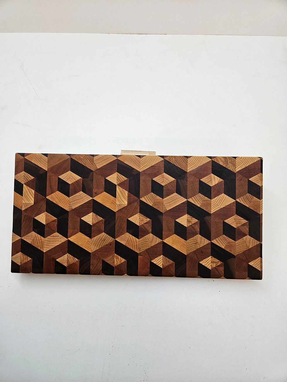 Thumbnail: Custom wood species end grain cutting board