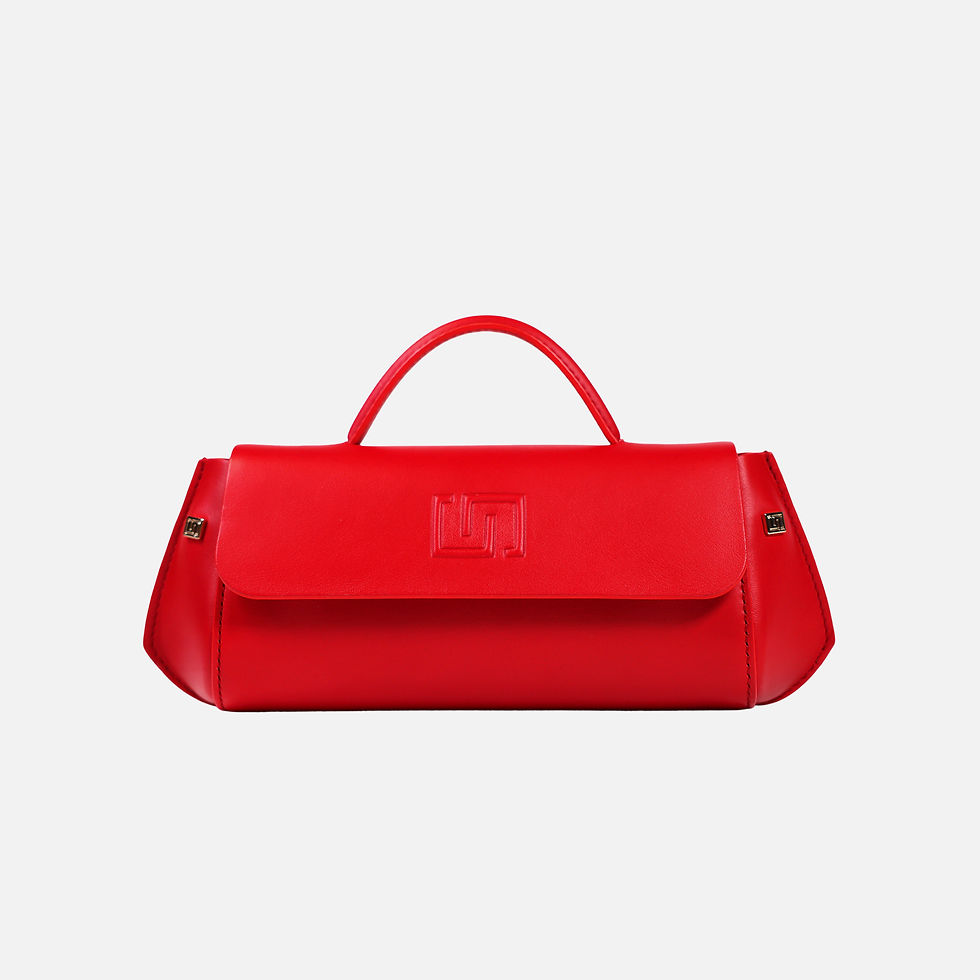 Gabriella — Red by SERENA-B, handcrafted in Ubrique, Spain