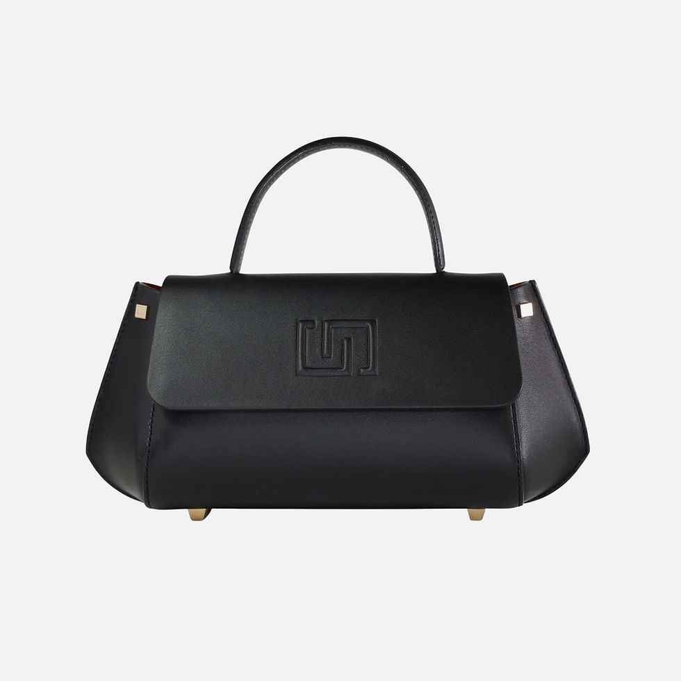 Martha — Black by SERENA-B, handcrafted in Ubrique, Spain