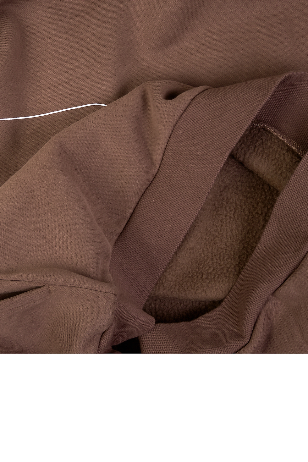 Thumbnail: Hoodie classic logo brown