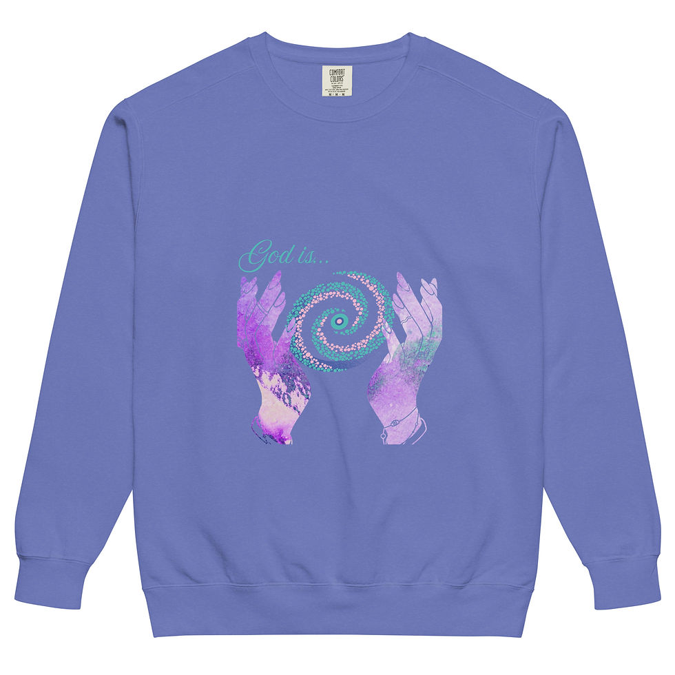 Thumbnail: "God Is" sweatshirt