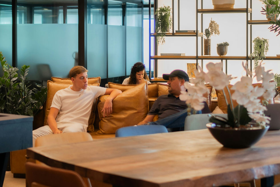 Photo of people relaxing in modern office lounge by <a href="https://unsplash.com/@wolfart32?utm_source=unsplash&utm_medium=referral&utm_content=creditCopyText">Rodrigo Rodrigues | WOLF Λ R T</a> on <a href="https://unsplash.com/photos/people-relaxing-in-a-modern-office-lounge-area-zcmls4uOTW0?utm_source=unsplash&utm_medium=referral&utm_content=creditCopyText">Unsplash</a>       