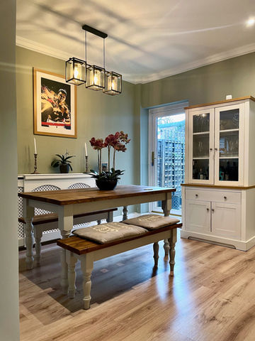 Dining room painted