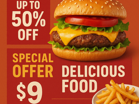 Designing Eye-Catching Restaurant Marketing Posters Using AI – Is It Worth It?