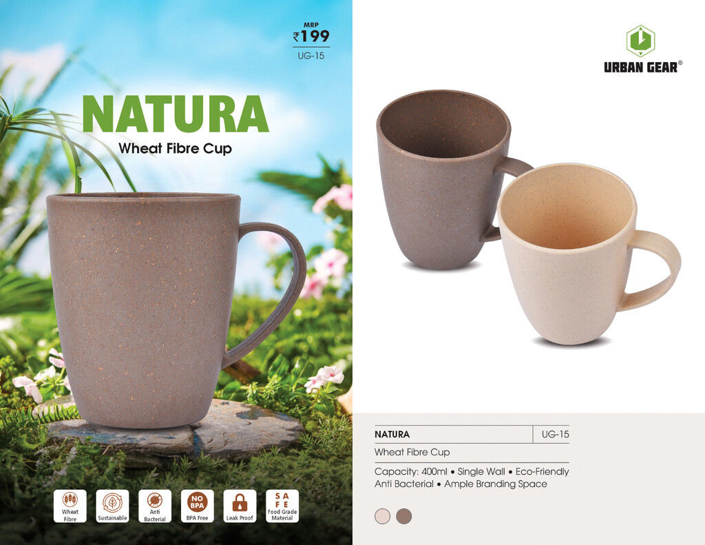 NATURA Wheat Fiber Cup