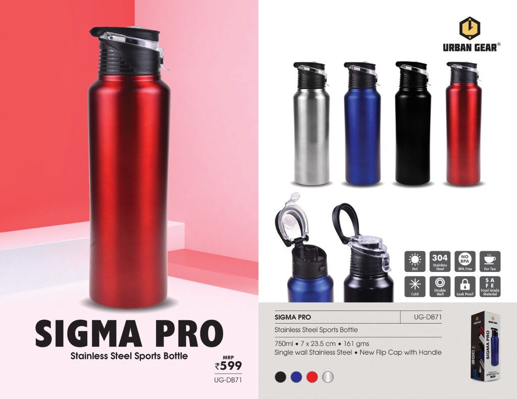 Stainless Steel Sports Bottle - SIGMA PRO