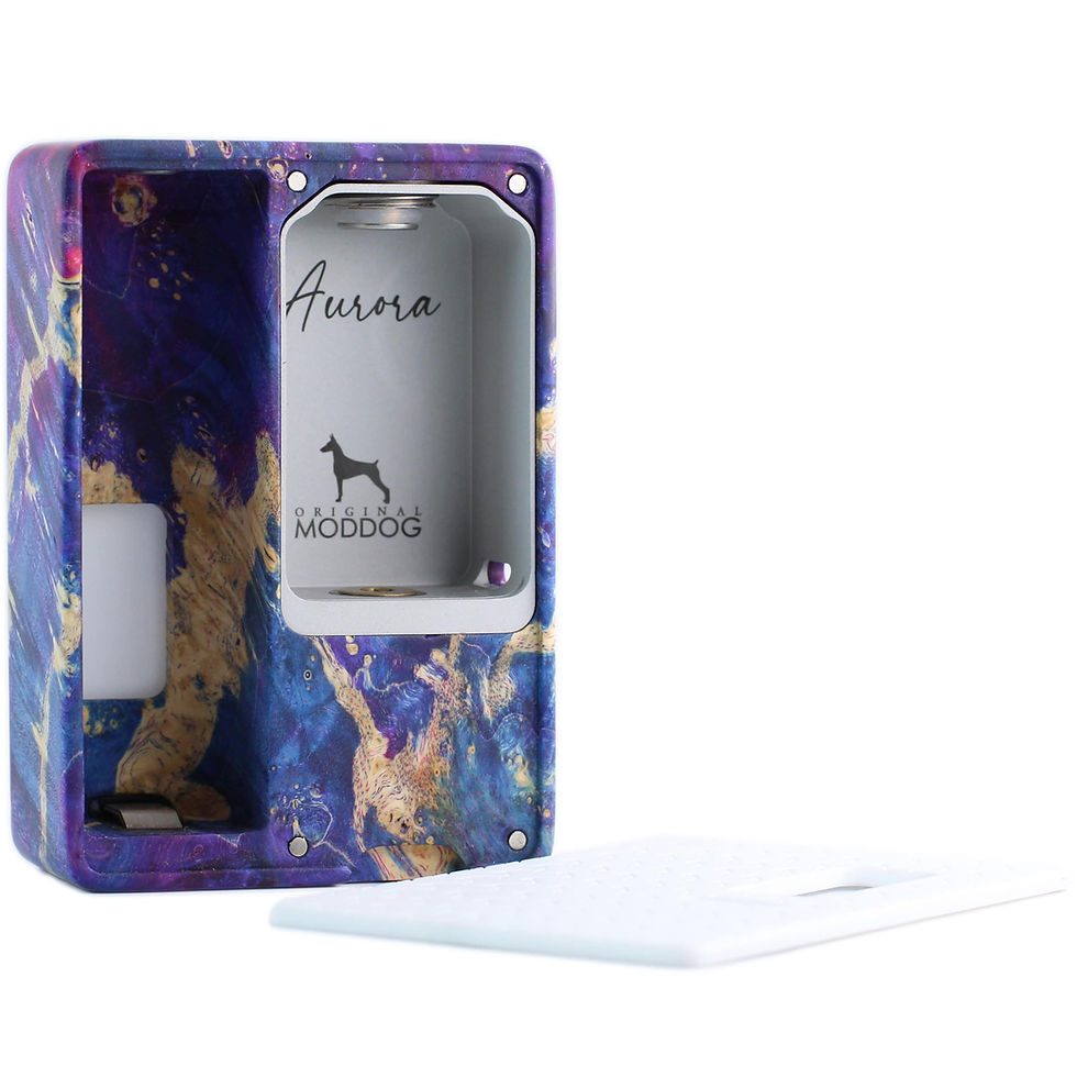 Miniatura: Stabilized And Dyed Box Elder Aurora