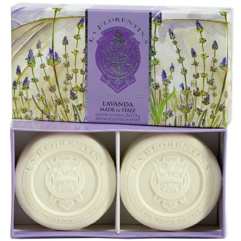 Thumbnail: La Florentina 2 Bar Soaps Box Gift Set