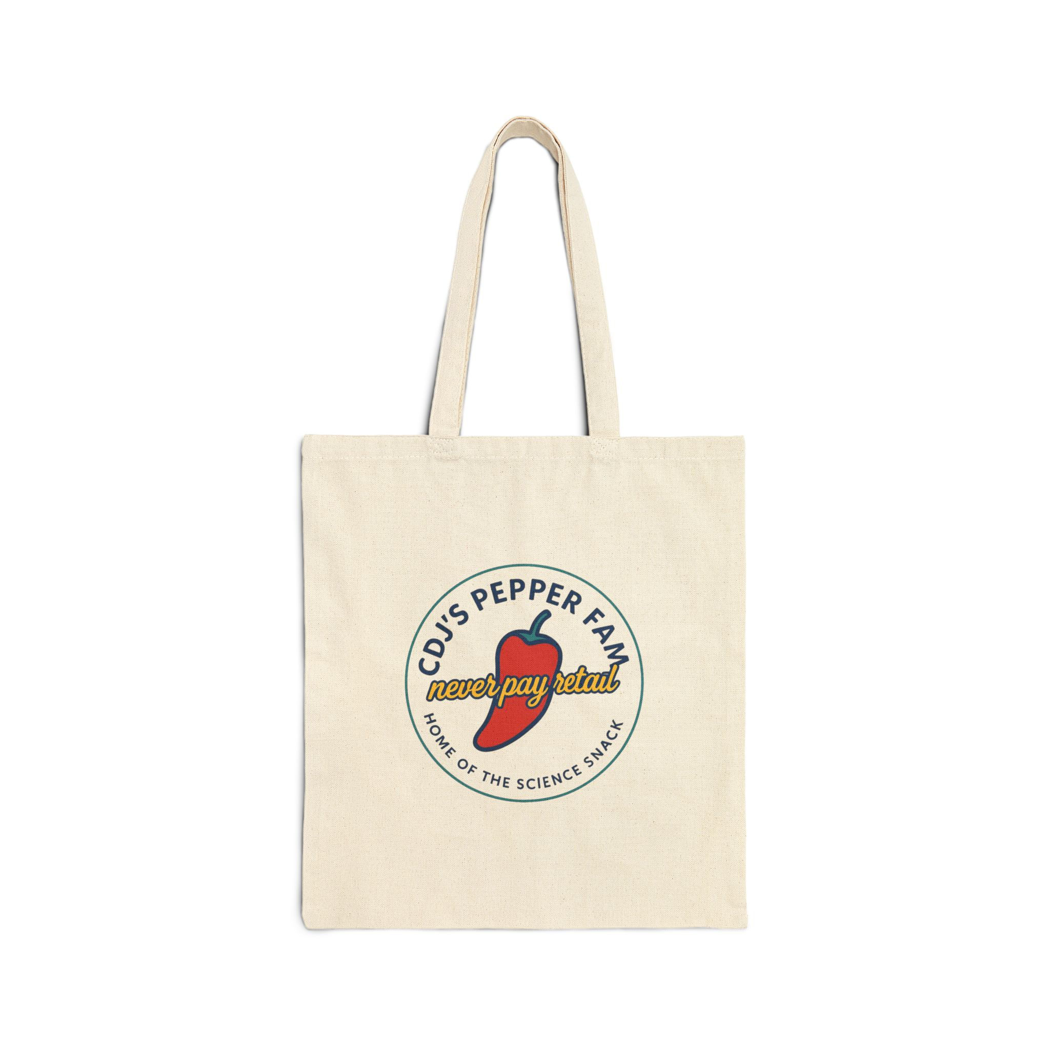 Pepper Farm Logo Tote Bag | Everyday Fresh Cotton Canvas Tote