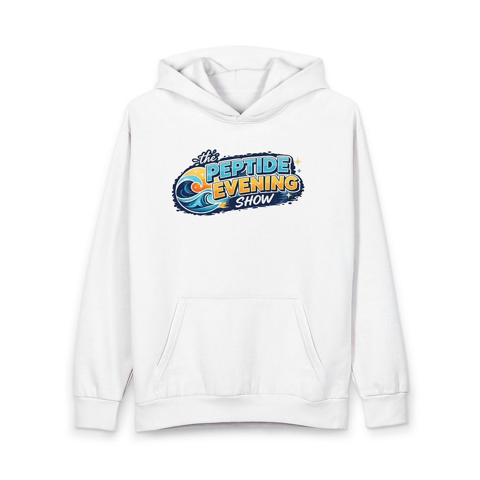 Thumbnail: THE PEPTIDE EVENING SHOW - Unisex Urban Pullover Hoodie