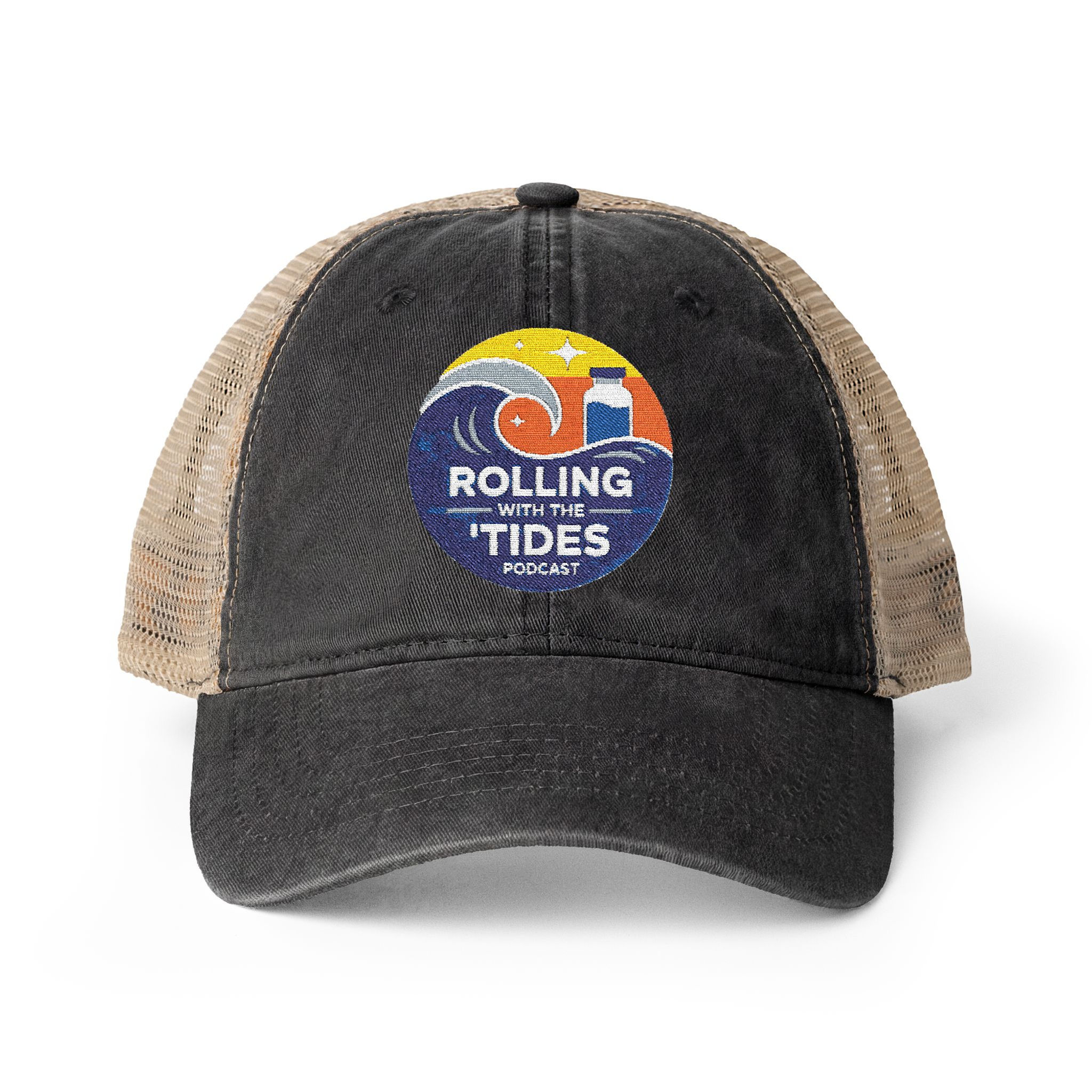 Women's Washed Mesh-Back Cap