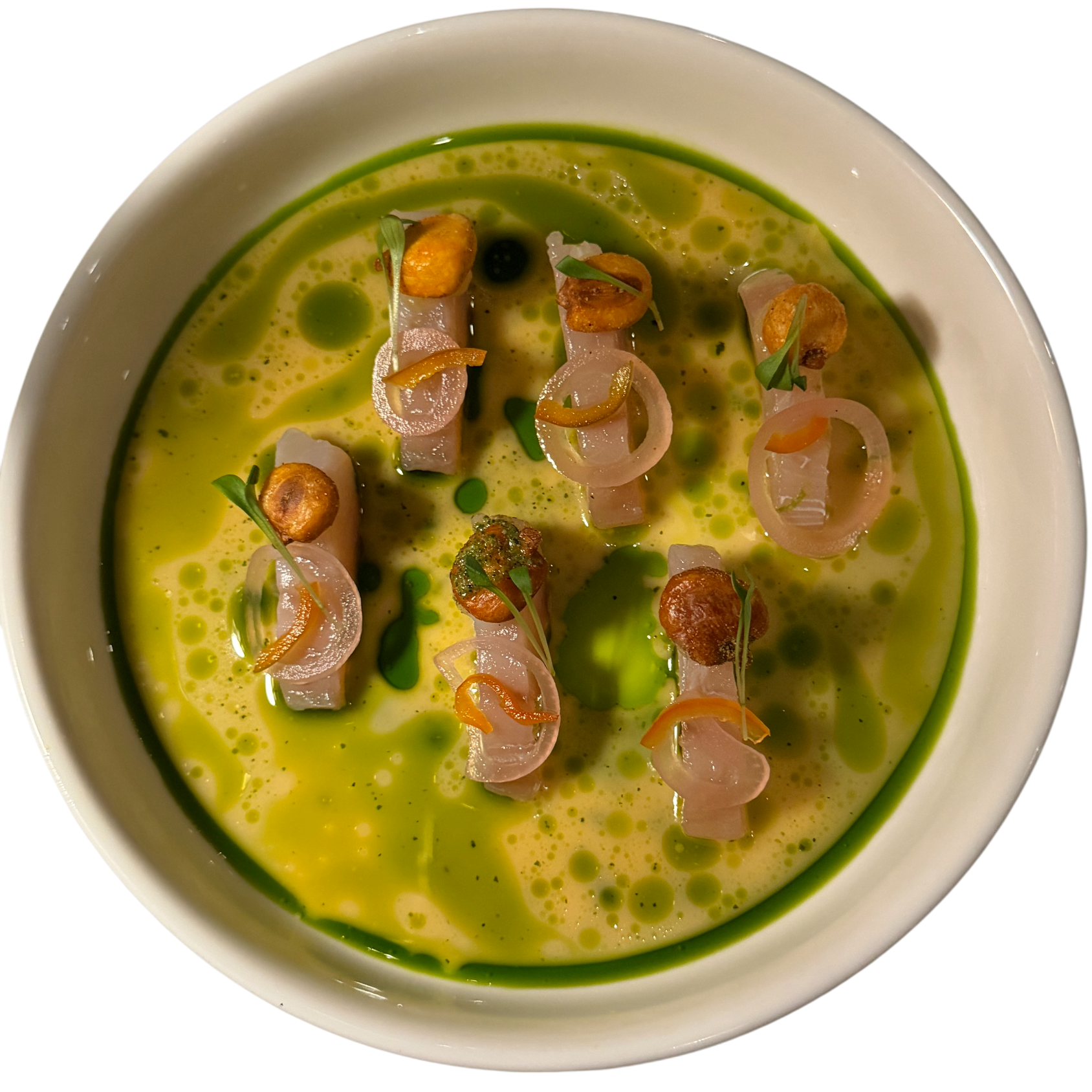 Lampuki Ceviche at Tmun