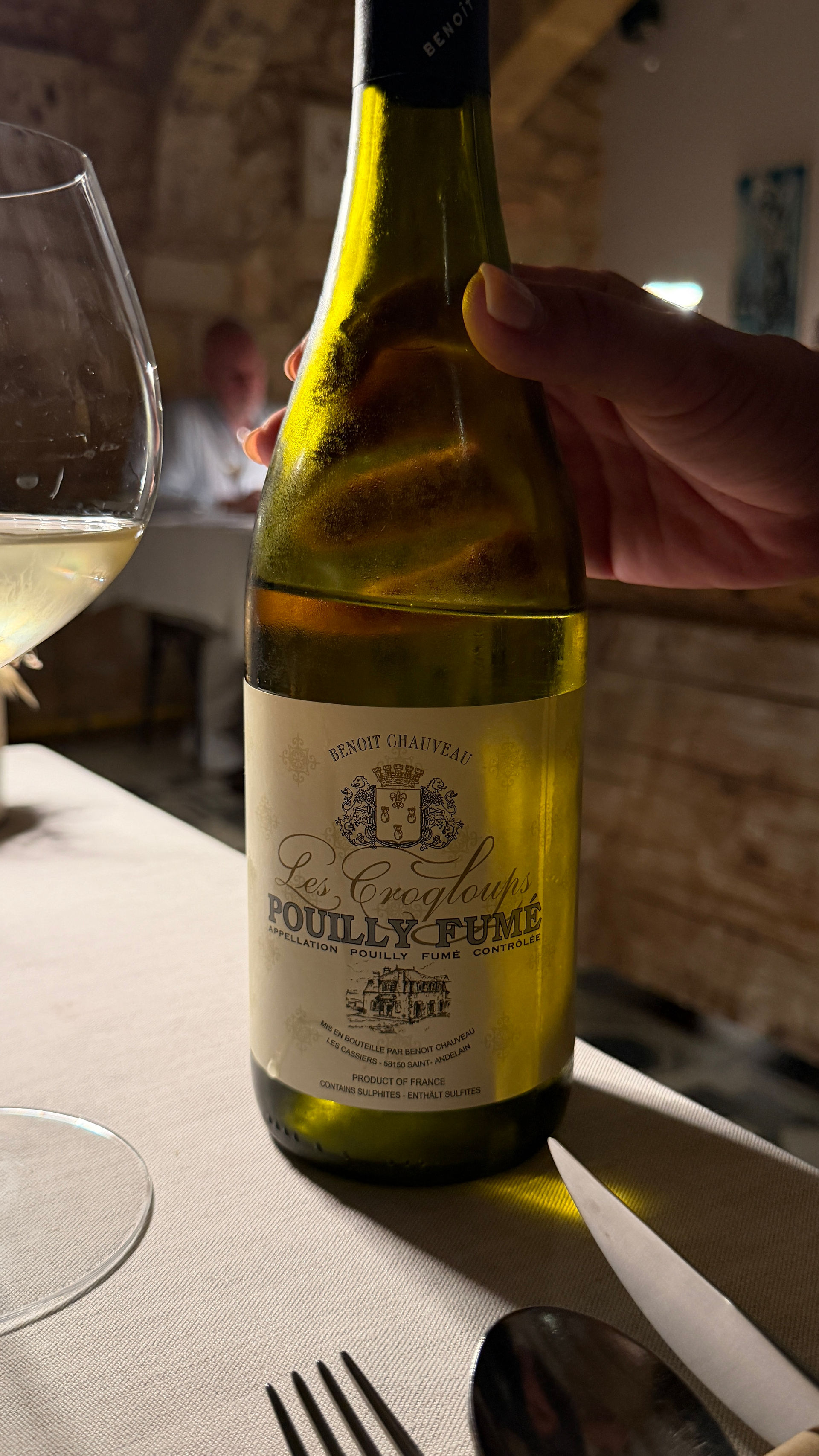 Domaine Chauveau Les Croqloups Pouilly Fume at Noni