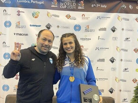 Πρώτη στον κόσμο η Αλεξάνδρα Εφραίμογλου του Αστέρα Πεύκης στον ακροβατικό διάδρομο γυναικών