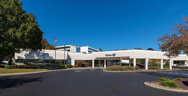 Hilton Hotel Near Duke University building exterior