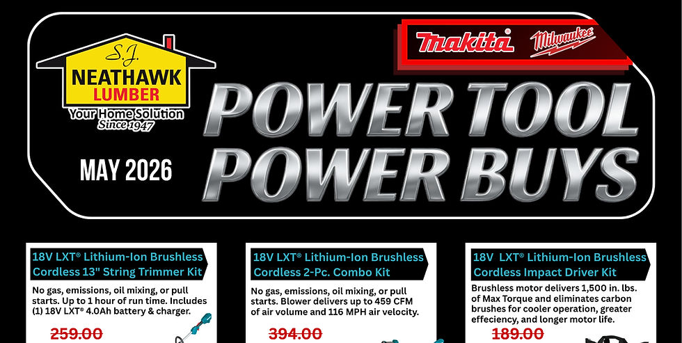 Power Tool Power Buys
