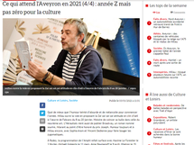 [Revue de presse] Centre presse Aveyron 03/01/21