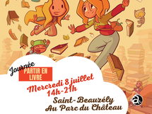 8 juillet à Saint-Beauzély : Partir en livre