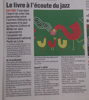 Revue de presse : le Journal de Millau