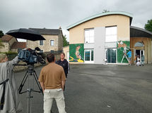 Le projet fresque de l'école de Gages sur France 3