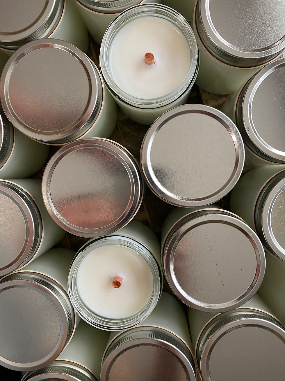 Thumbnail: Wooden Tube Wick Candle