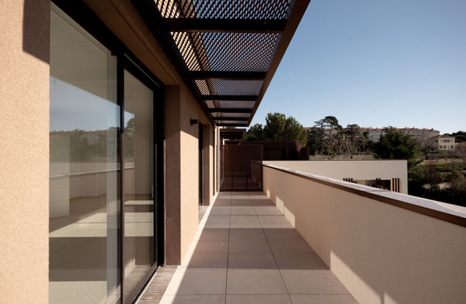 Maab architectes - architecte à marseille - conception d'un immeuble de logement - Rougerie Tangram - images 3d