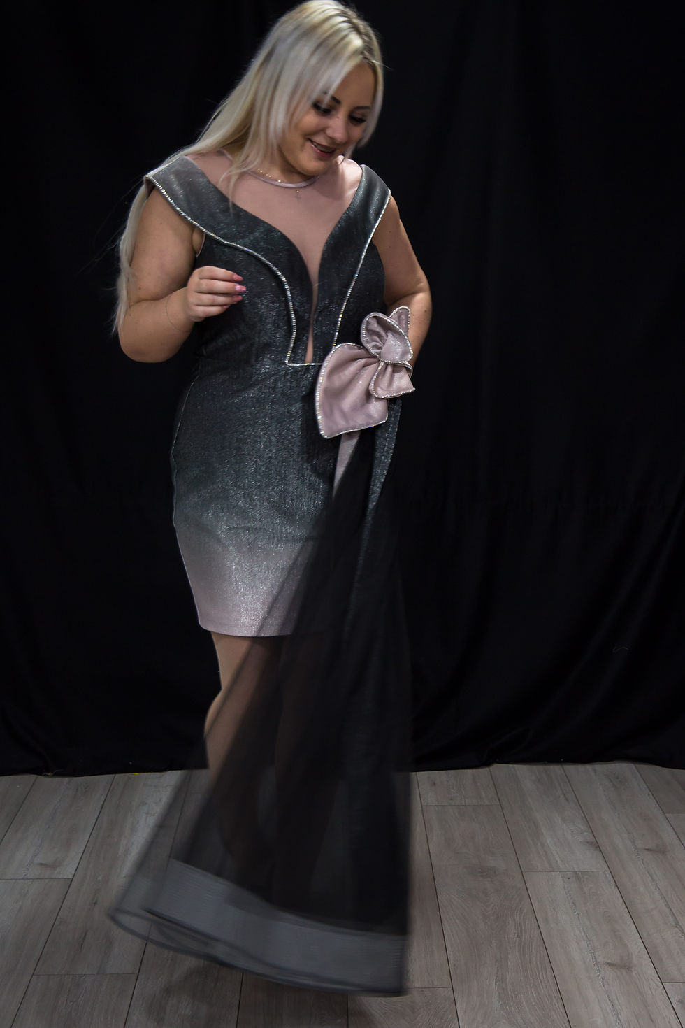 Thumbnail: Unique design special occasion dress | size 14