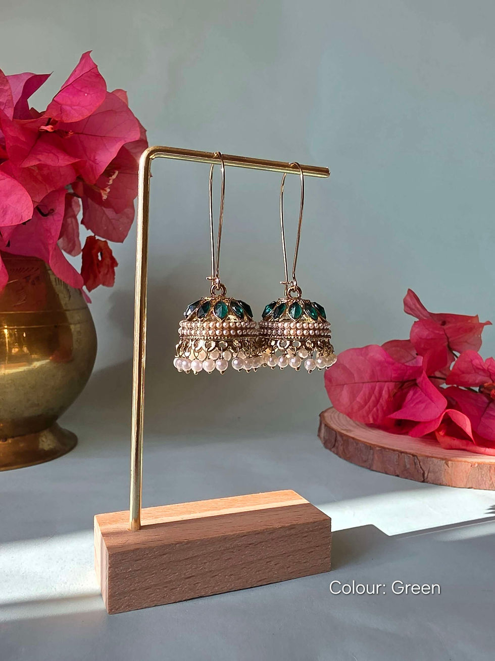 Thumbnail: Polki Hook Jhumka