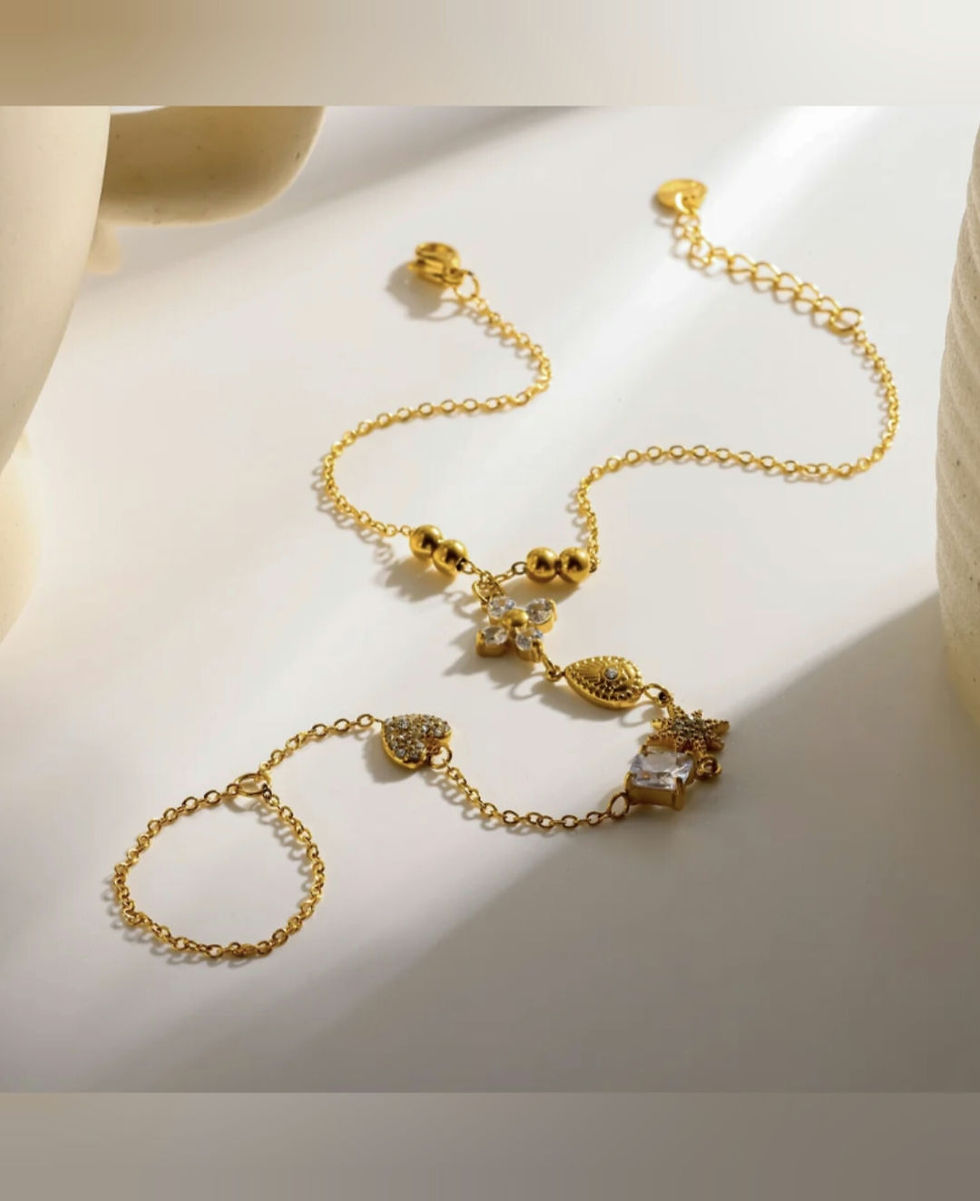 Thumbnail: Stainless steel Kruthika Handchain