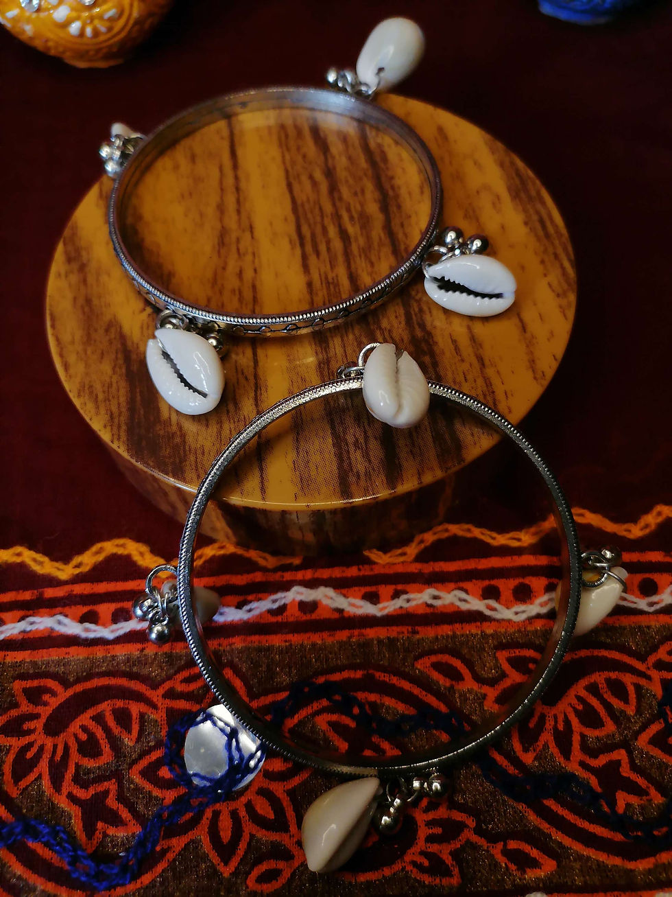Thumbnail: Shell bangles - Pair
