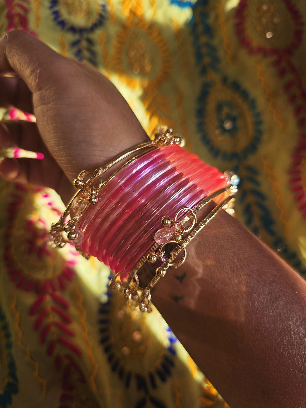 Thumbnail: Candy Maharani Glass bangle set