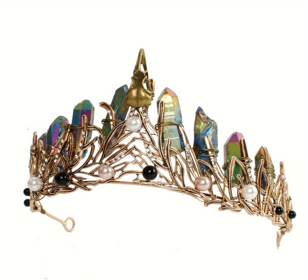 Rainbow Quartz Point Tiara