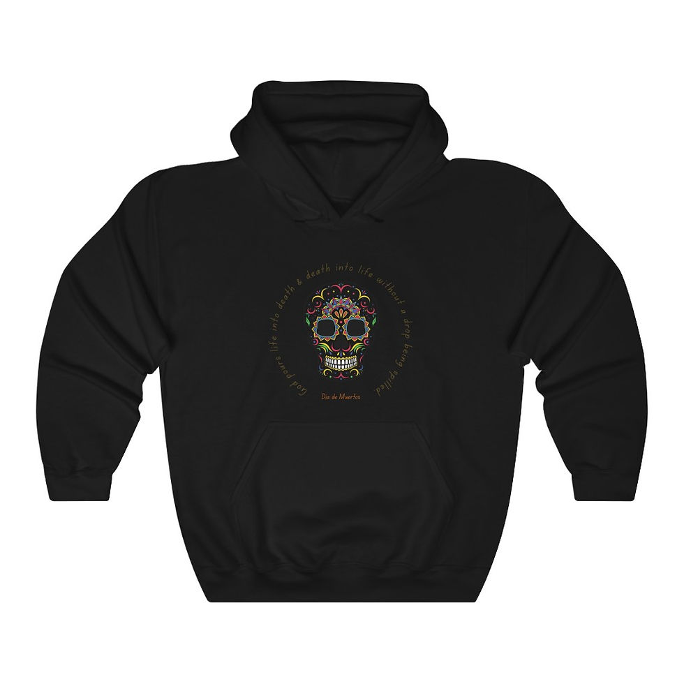 Thumbnail: Día de Muertos Hooded Sweatshirt