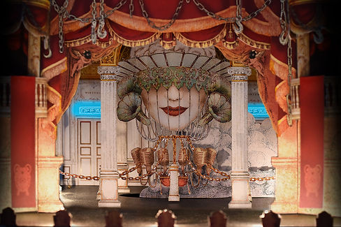 Illustrated Juvenile Drama Toy Theatre Characters, Scenery and Set Design
