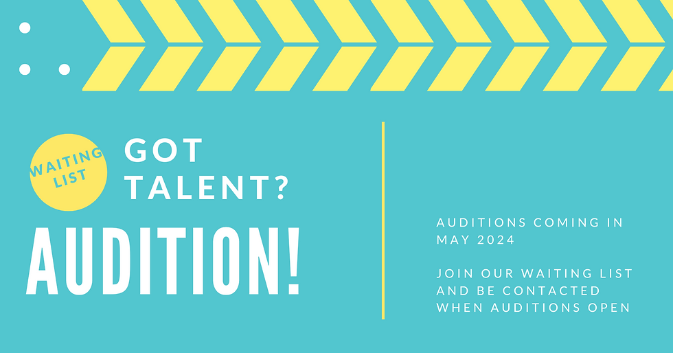 2024 Waiting List for Auditions