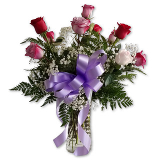 Dozen Roses Multi Color